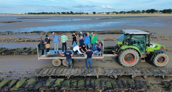 La visite découverte en tracteur